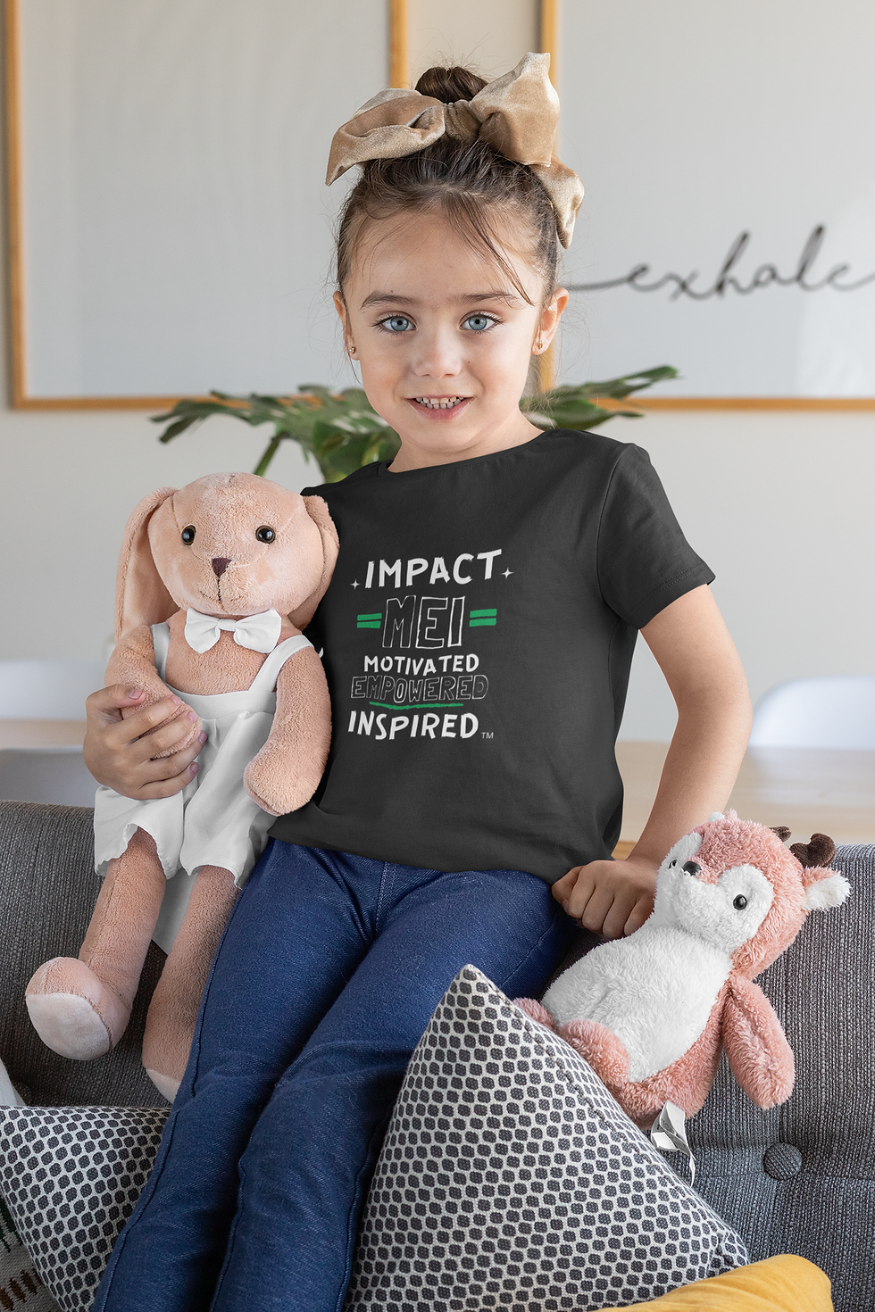 Thumbnail: "IMPACT MEI"TM (Girls) Kids short sleeve t-shirt
