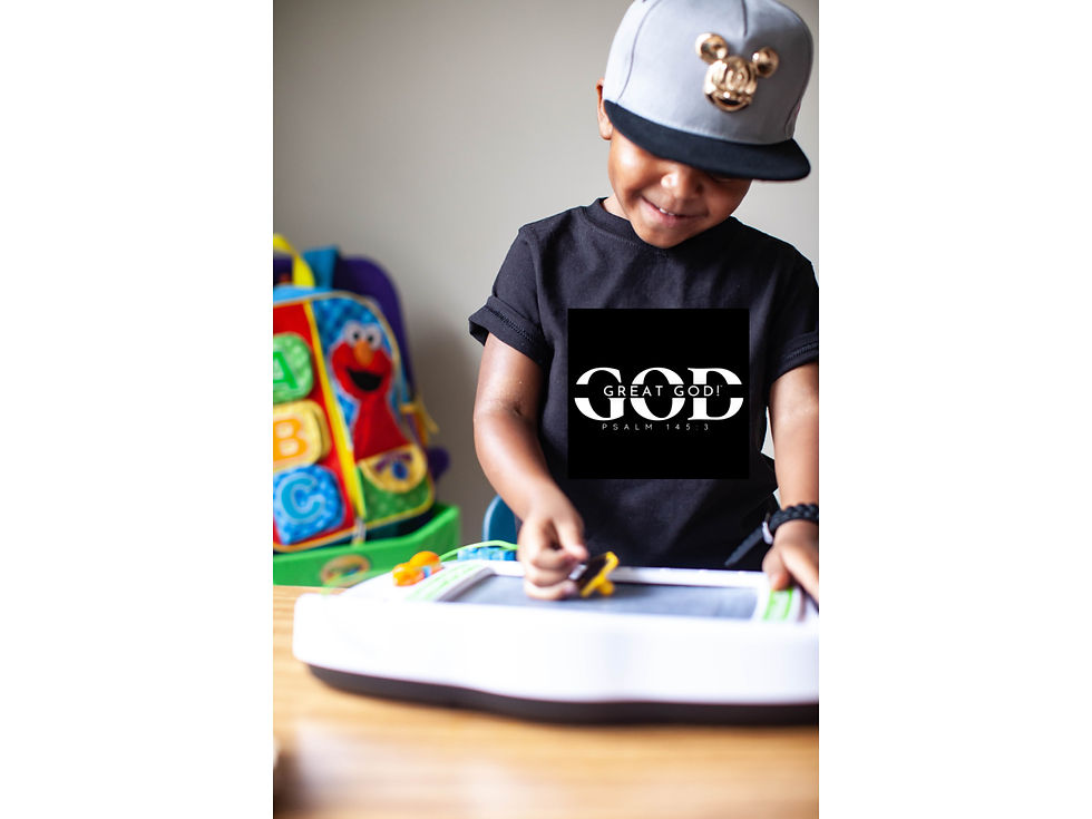 God Great God TM Kids (Boys) short sleeve t-shirt