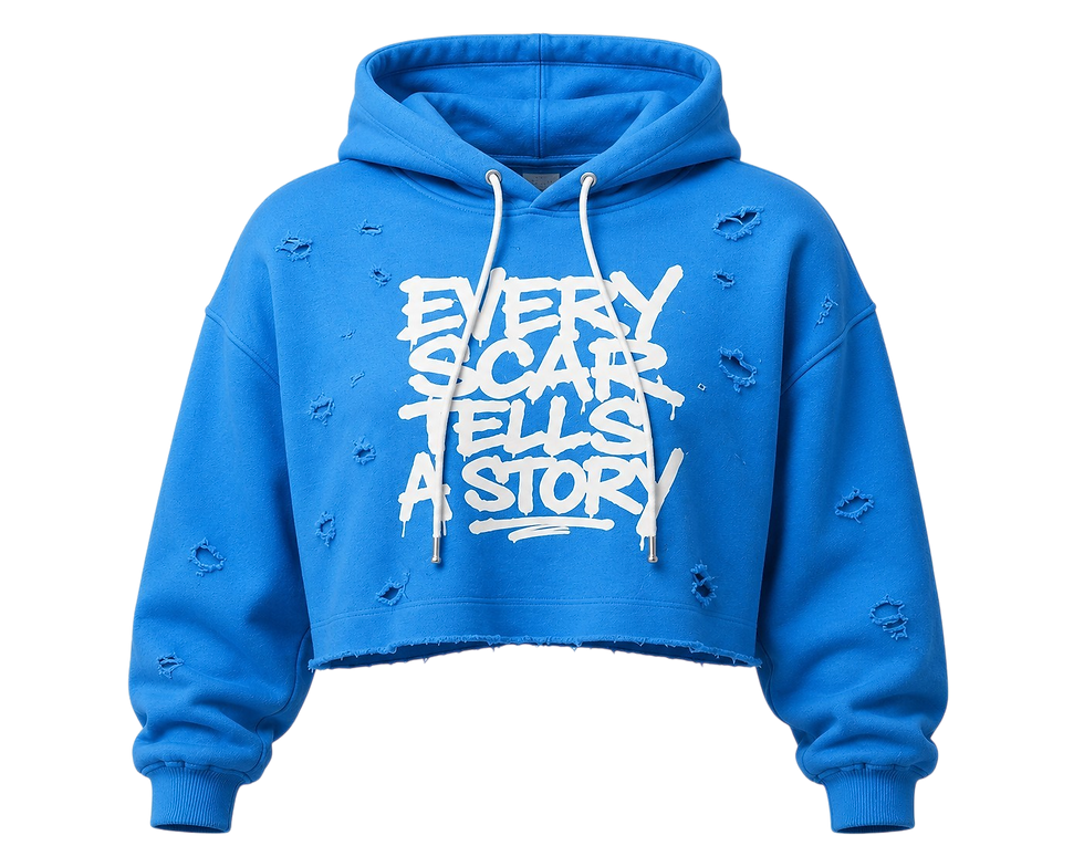 Thumbnail: Every Scar Tells A Story (Raw- cutt/ Crop-top)
