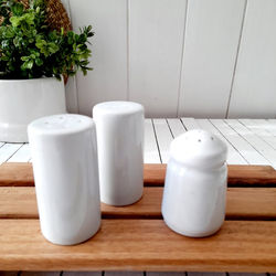 salero ceramico blanco net