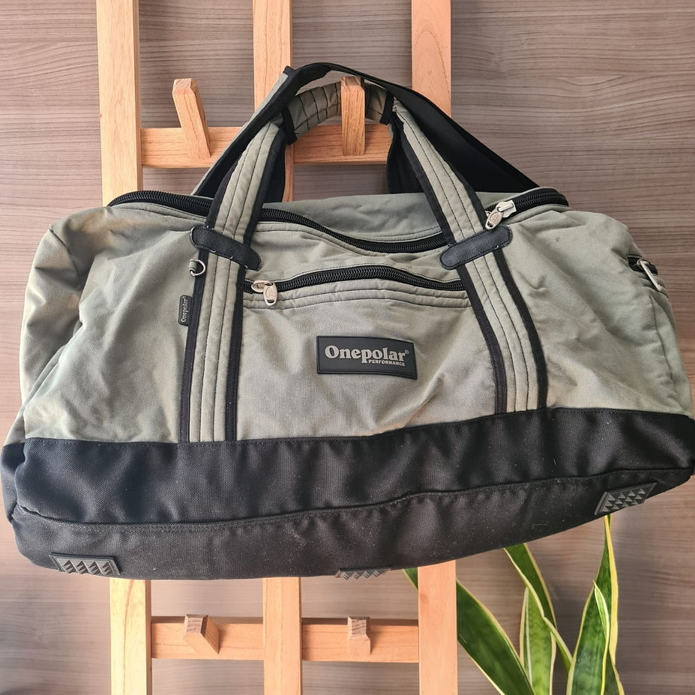 Bolso Gris One Polar