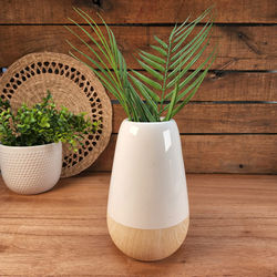 Florero Bi Beige