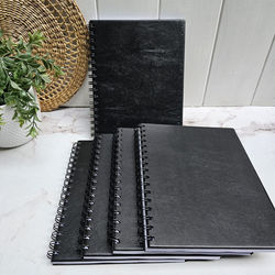 cuaderno espiral black