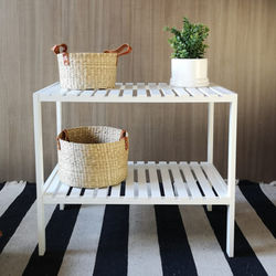 Mesa Rack Blanco