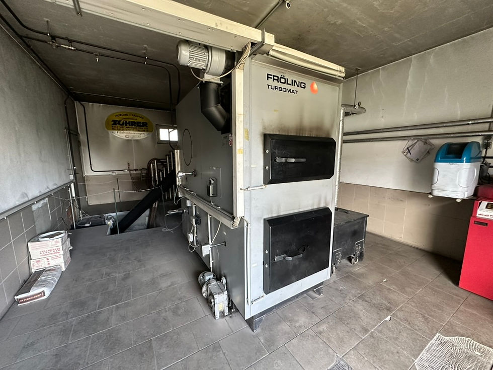 Thumbnail: Fröling Turbomat 320 kW + Transport Auger + Water Softener + Expansion Tank