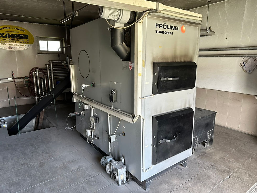 Thumbnail: Fröling Turbomat 320 kW + Transport Auger + Water Softener + Expansion Tank