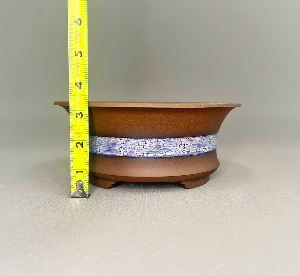 Thumbnail: Chocolate Round with Textured Band