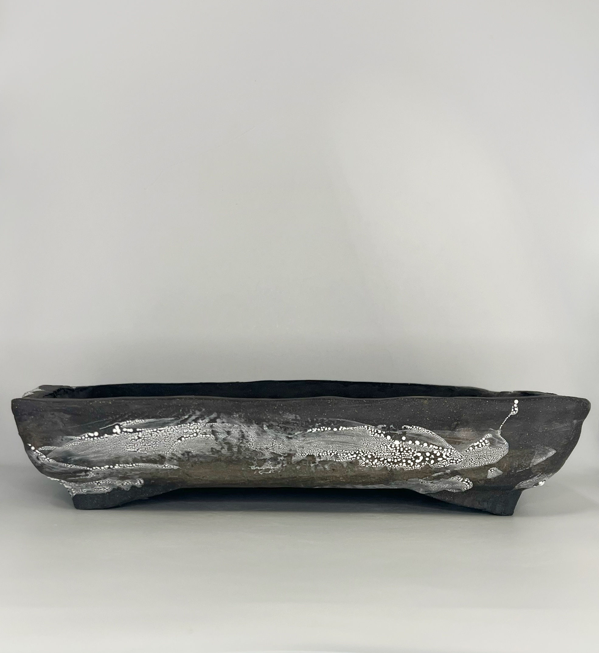 Dark with White accents