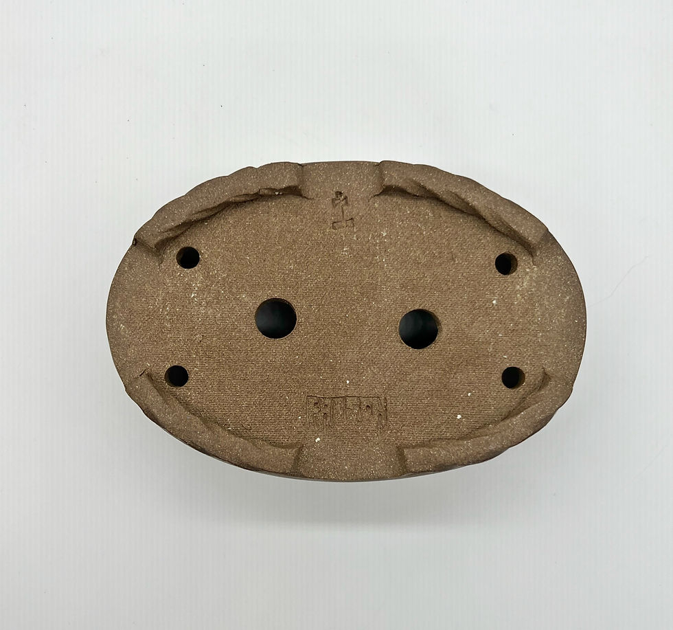 Thumbnail: Unglazed Oval
