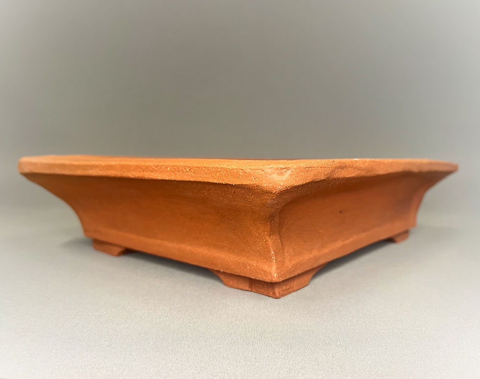 Thumbnail: Unglazed Red Flared Rectangle