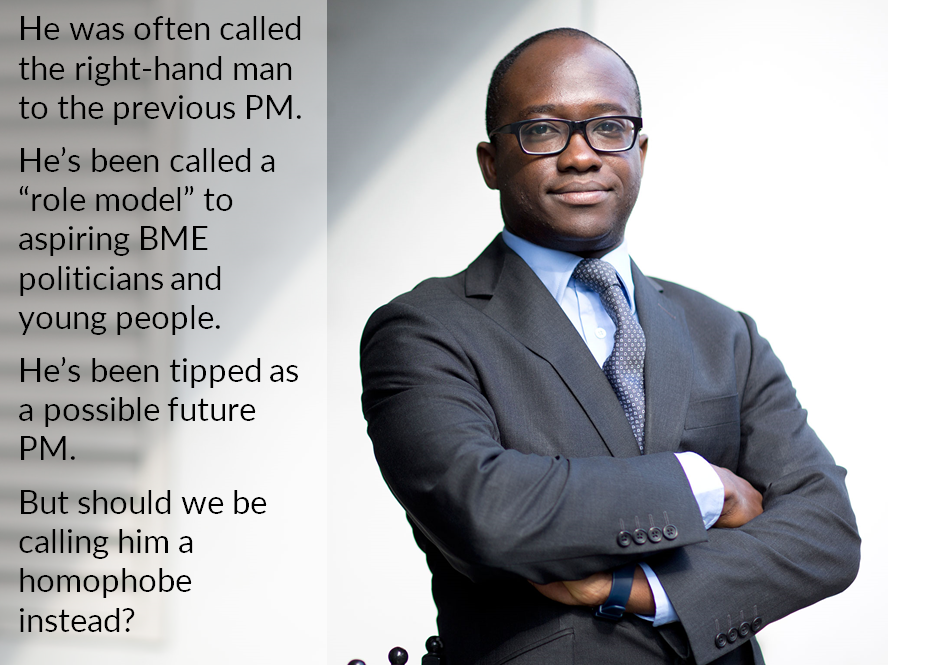 Sam Gyimah Homophobe