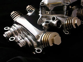 CB400Fのメッキのタペットキャップ