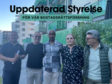 Uppdaterad styrelse 2024