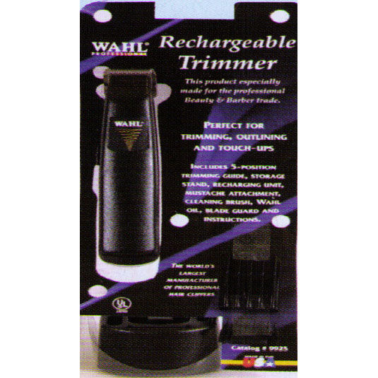 Wahl Rechargeable Trimmer for Trimming, Outlining & Touch-up # 9925