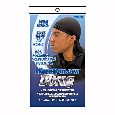 WaveBuilder Durag #192 Black
