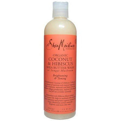 Shea Moisture Coconut & Hibiscus Shea Butter Wash 13oz