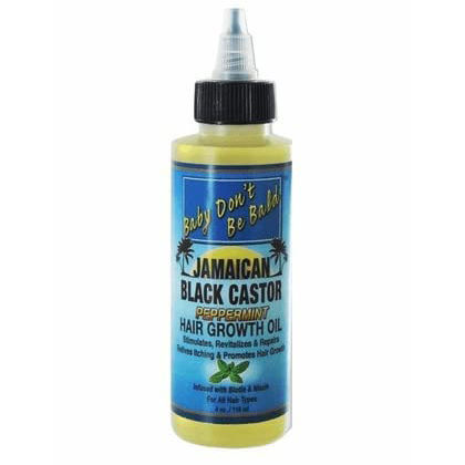 Baby Don't Be Bald Jamaican Black Castor Oil Hair Growth Oil Tea Tree 4oz