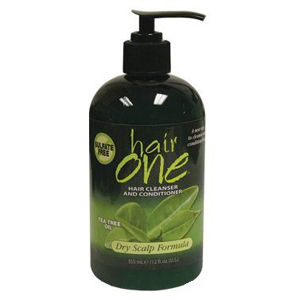 Hair One Hair Cleanser and Conditioner with Tea Tree Oil (for Dry Scalp) 12oz