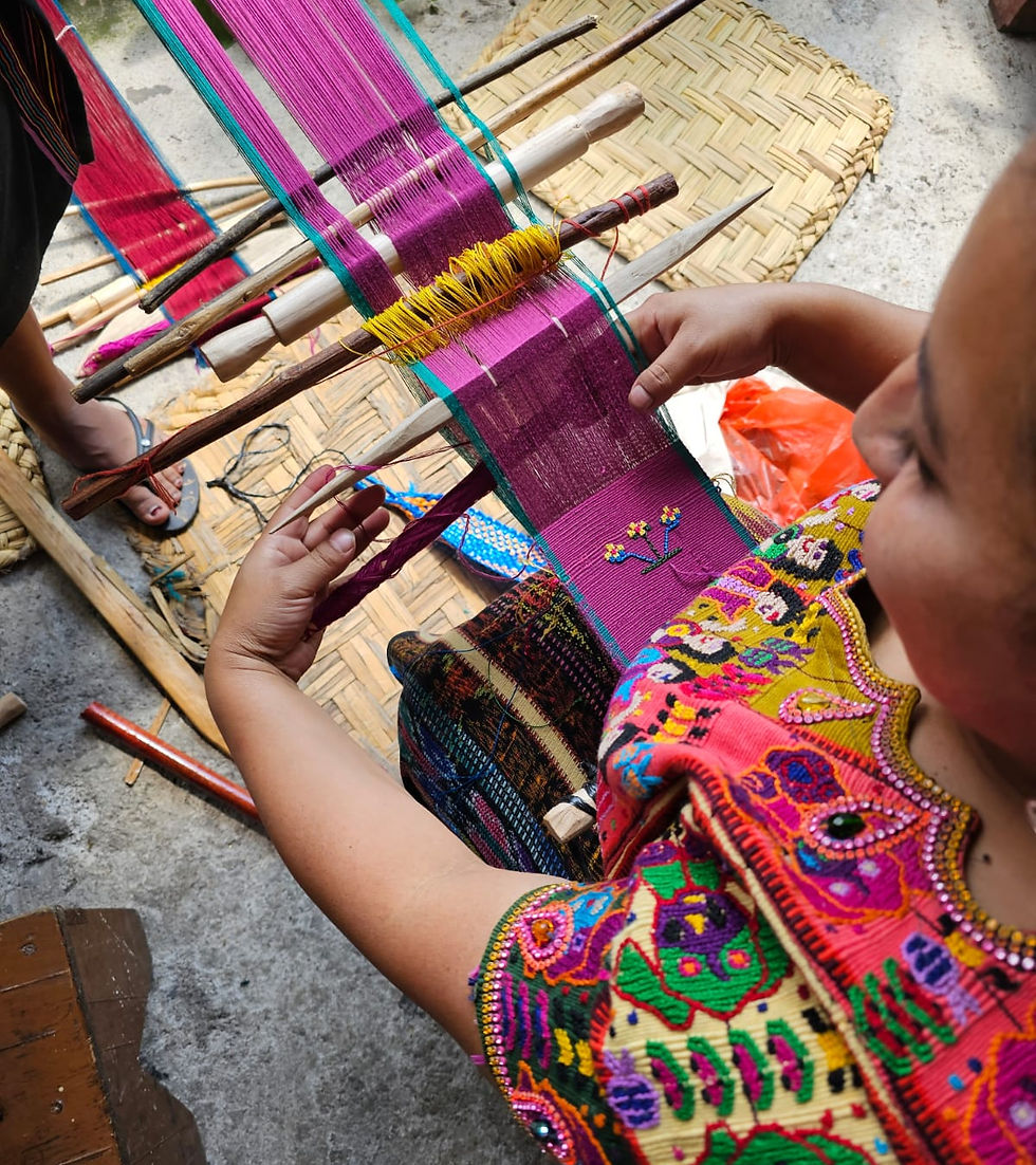 Telar de Cintura Lago Atitlán