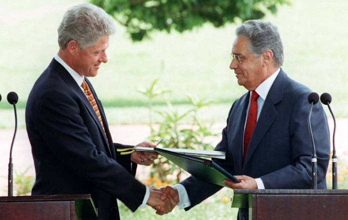 FHC e Clinton na relação Brasil-EUA