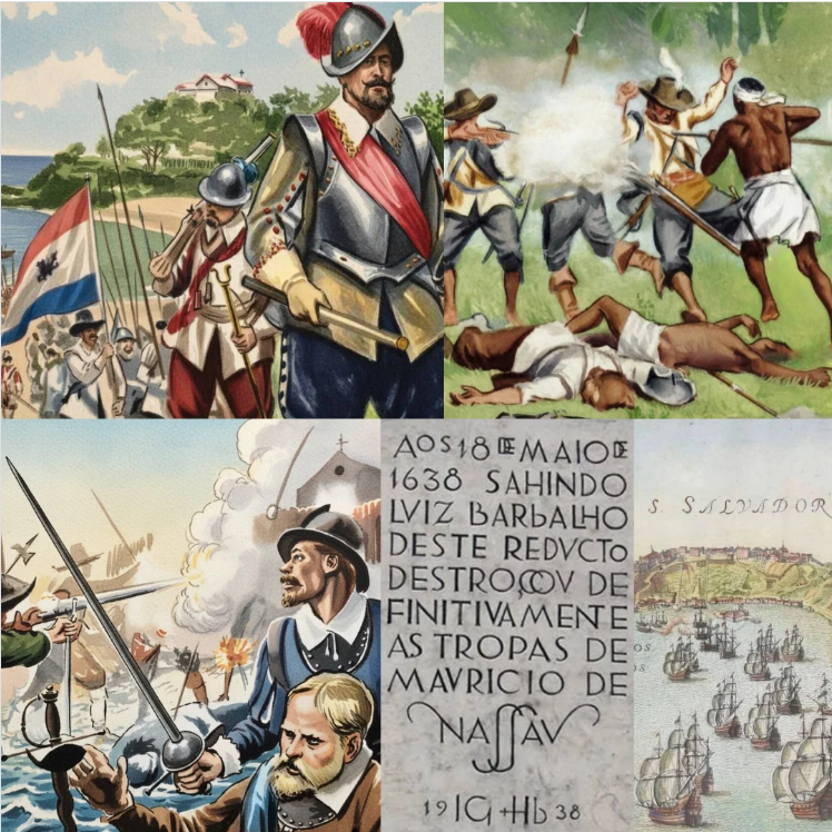 A Grande Derrota de Nassau no Brasil: O Cerco de Salvador de 1638