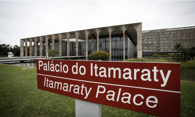 Palácio do Itamaraty. Foto - O Globo
