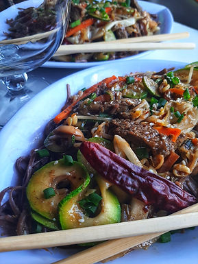 Soba Noodles and Beef Stir Fry