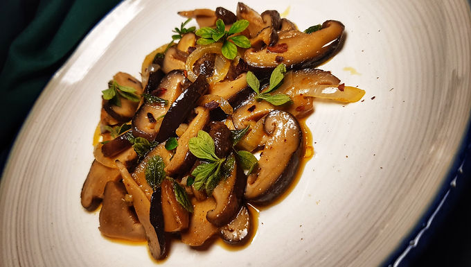 Mushrooms and Onions