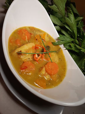 Red Lentils and Smoked Ham Soup