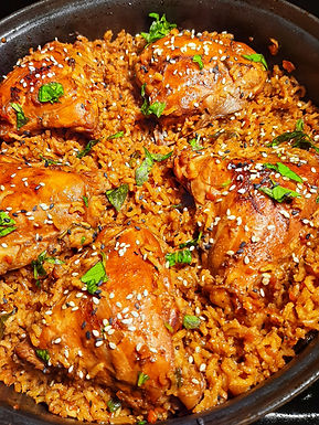 Thai Basil Chicken & Basmati Rice (one pot)