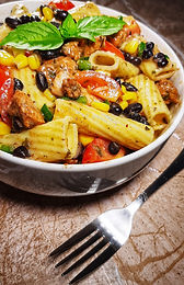 Chicken and Black Bean Pasta Salad