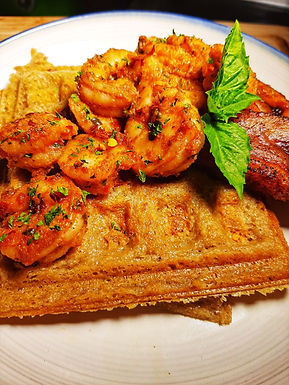 Oat Flour Waffles