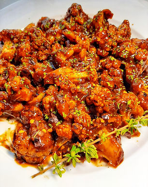 Hickory BBQ Cauliflower Bites