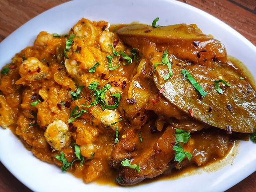 Pumpkin and Shrimp