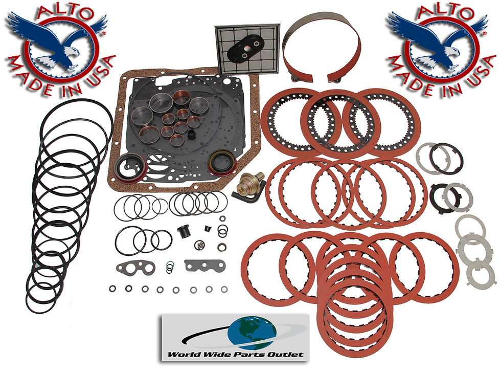 TH350 Stage 3 LS rebuild kit Alto Red Eagle frictions performance components