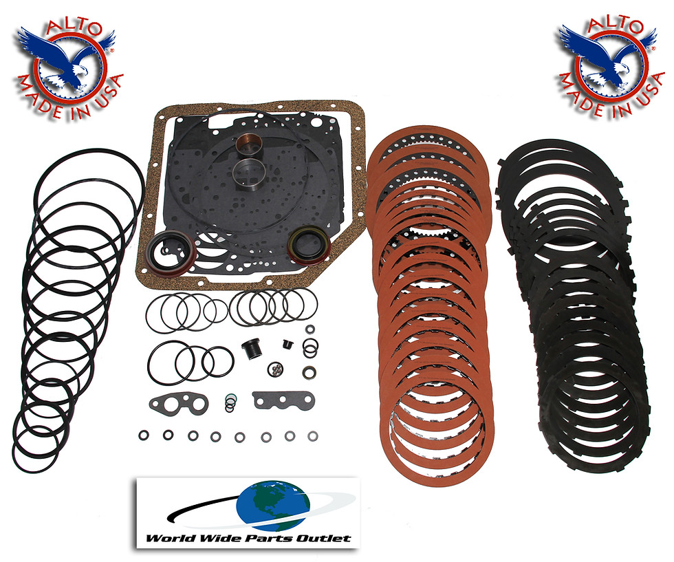 TH350 Stage 1 master rebuild kit Alto Red Eagle frictions Kolene steels