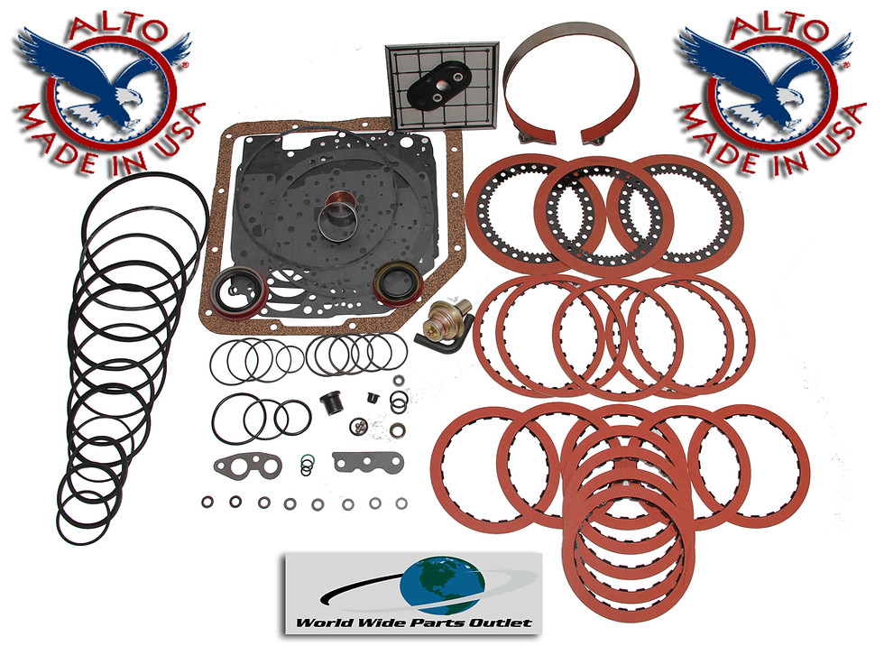 TH350 Stage 2 rebuild kit Alto Red Eagle frictions performance components