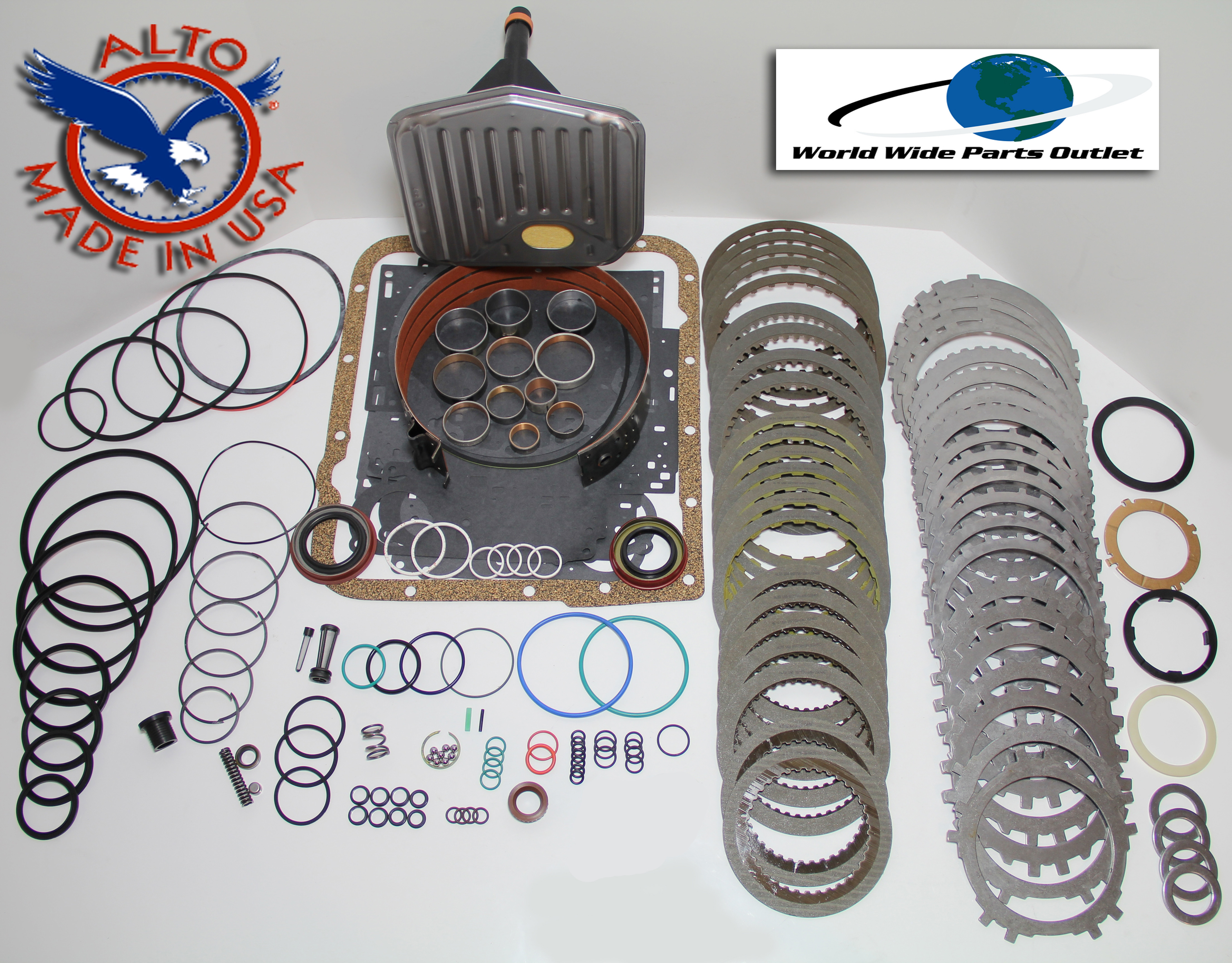TH700R4 / 4L60 Rebuild Kit β Stage 4 Heavy Duty Master (87β93)