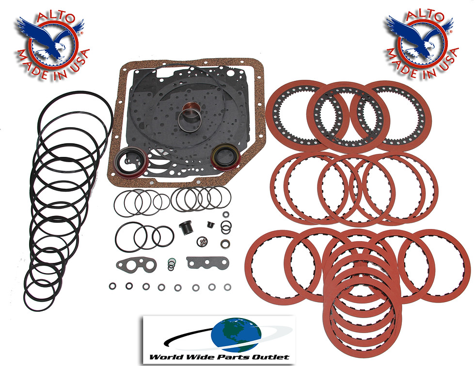 TH350 Stage 1 rebuild kit Alto Red Eagle frictions performance components