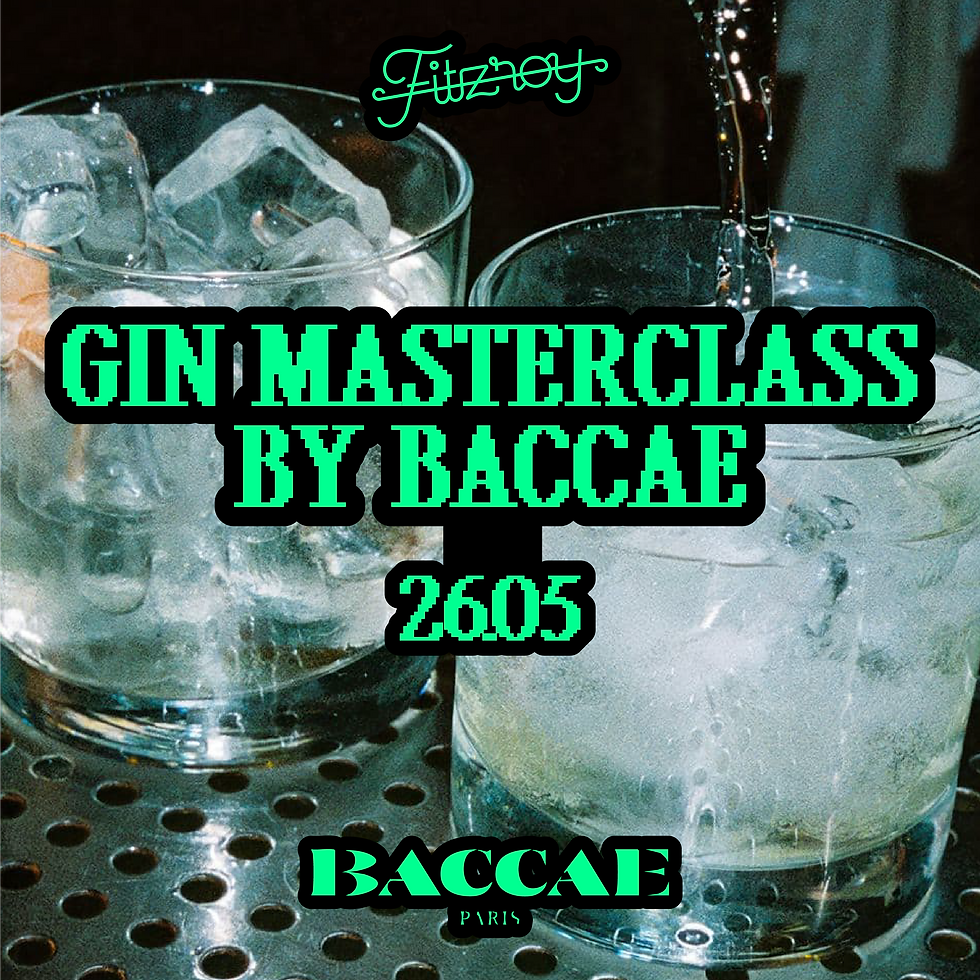 GIN MASTERCLASS BY BACCAE