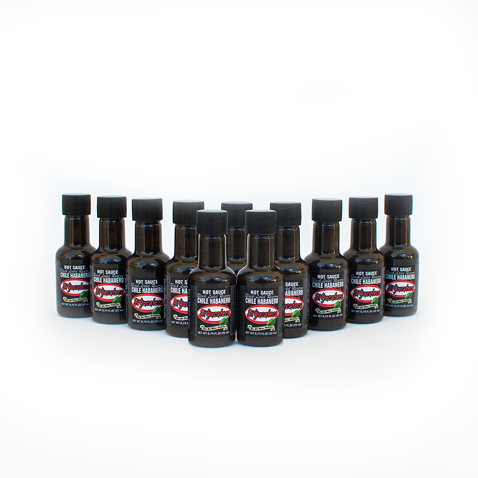 Miniatura: 12 Salsas Negra mini 22 ml