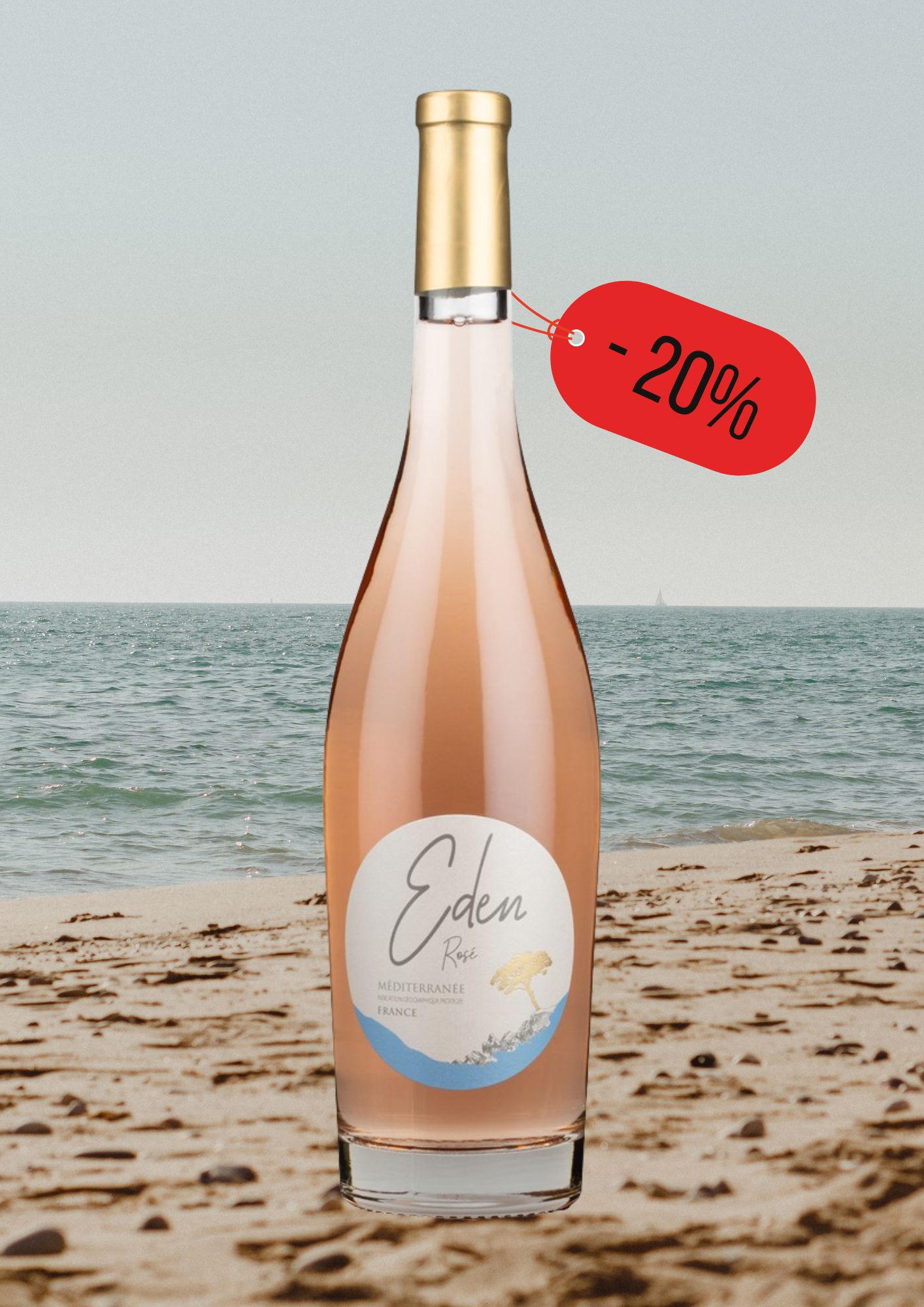 EDEN IGP Méditerranée Rosé 2025 - 6x75cl