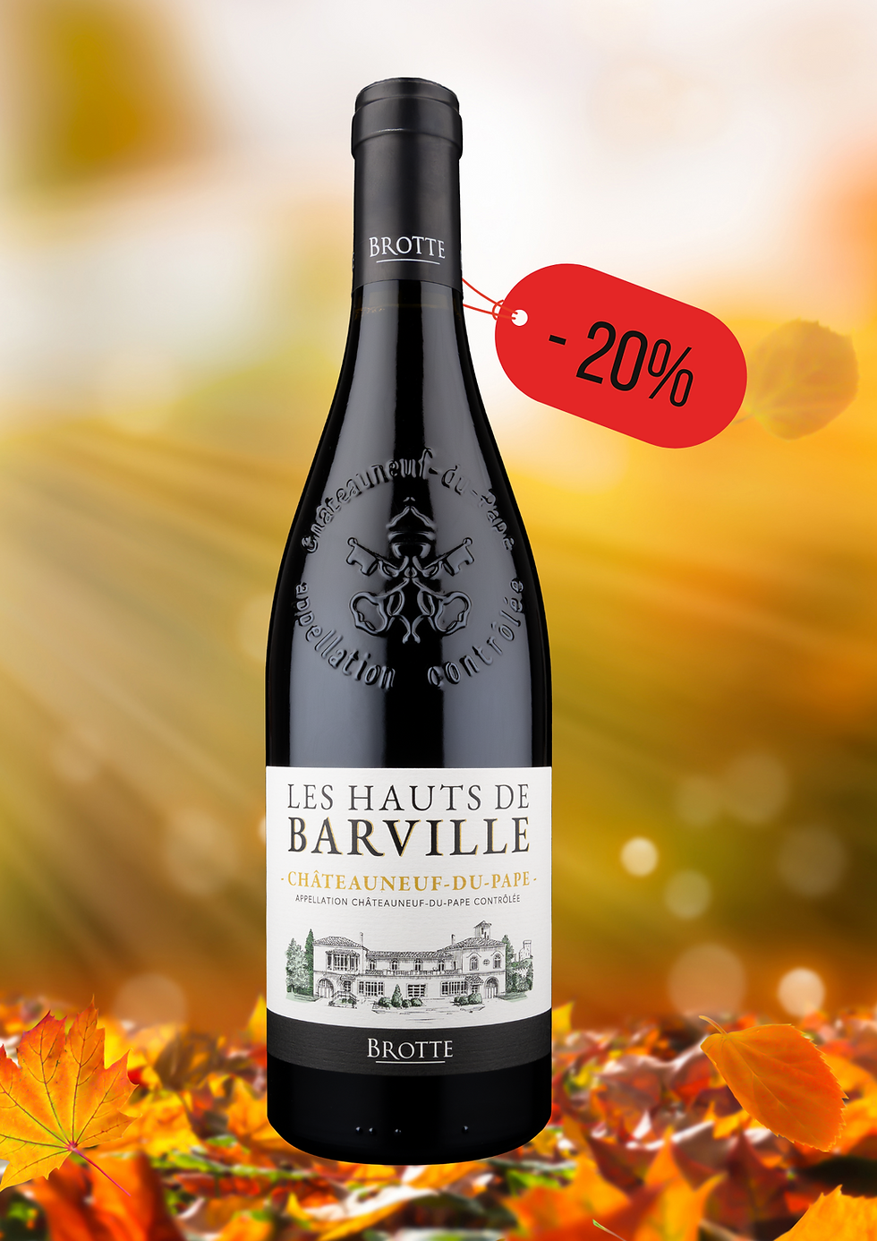 LES HAUTS DE BARVILLE Châteauneuf-du-Pape Rouge 2022- 6x75cl