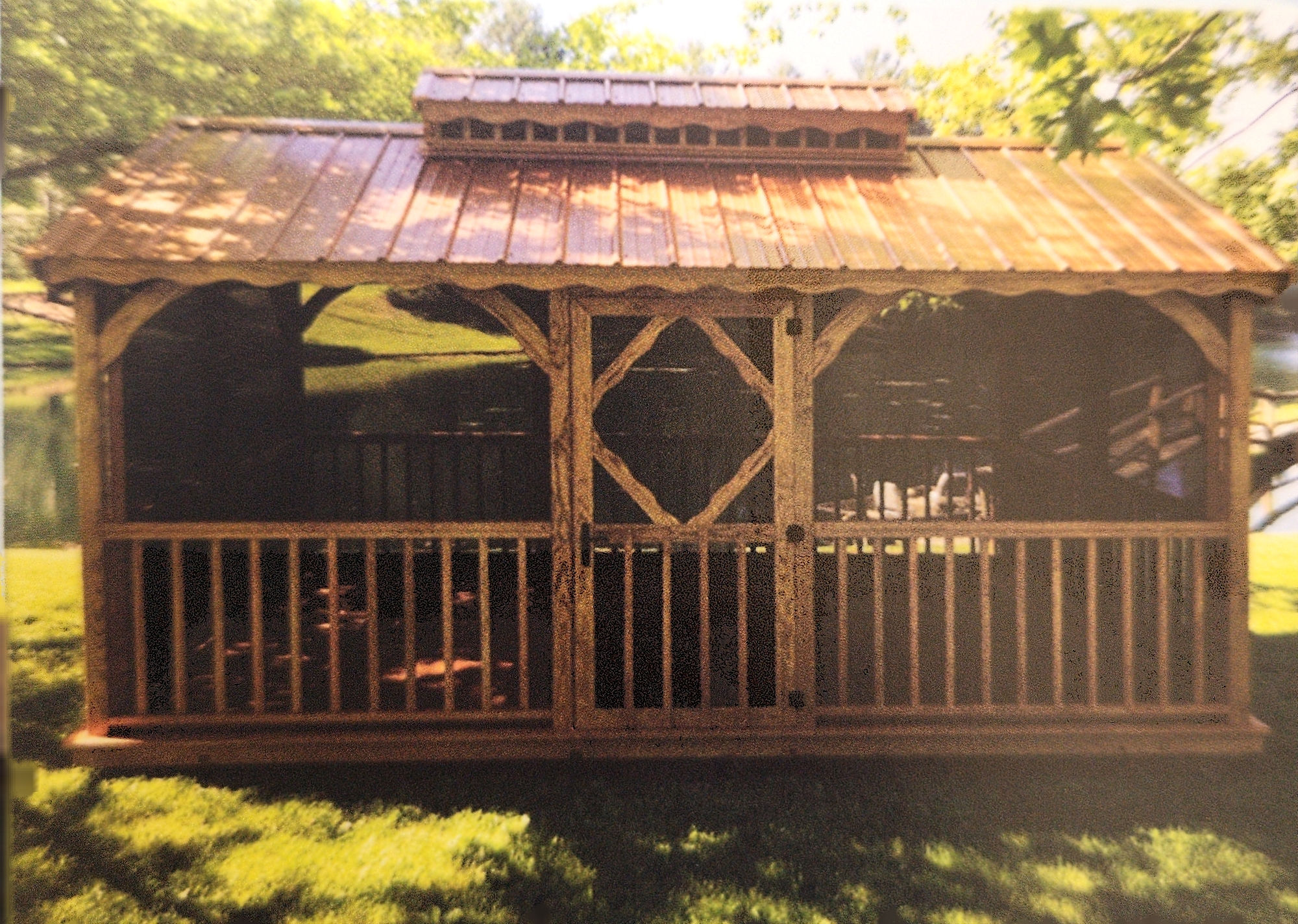 Victorian Wood Stained Built To Order