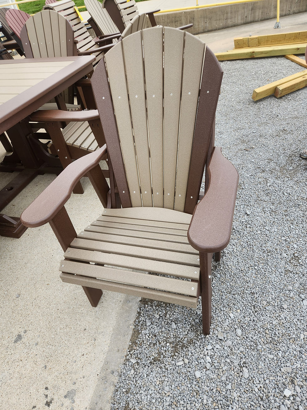 Thumbnail: 4’ x 6’ Poly Dining Table Set with 6 Chairs