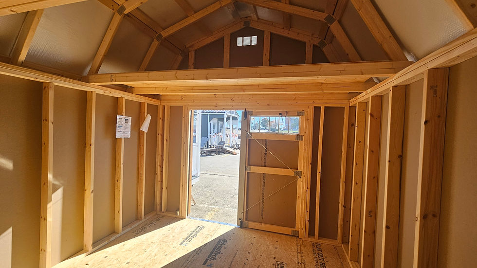 Thumbnail: 10×12 Lofted Barn with LP SmartSide Siding