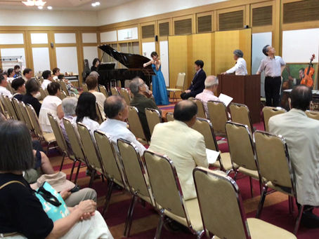 稲葉さんのデルジェス１７０６年ヴァイオリン試奏会