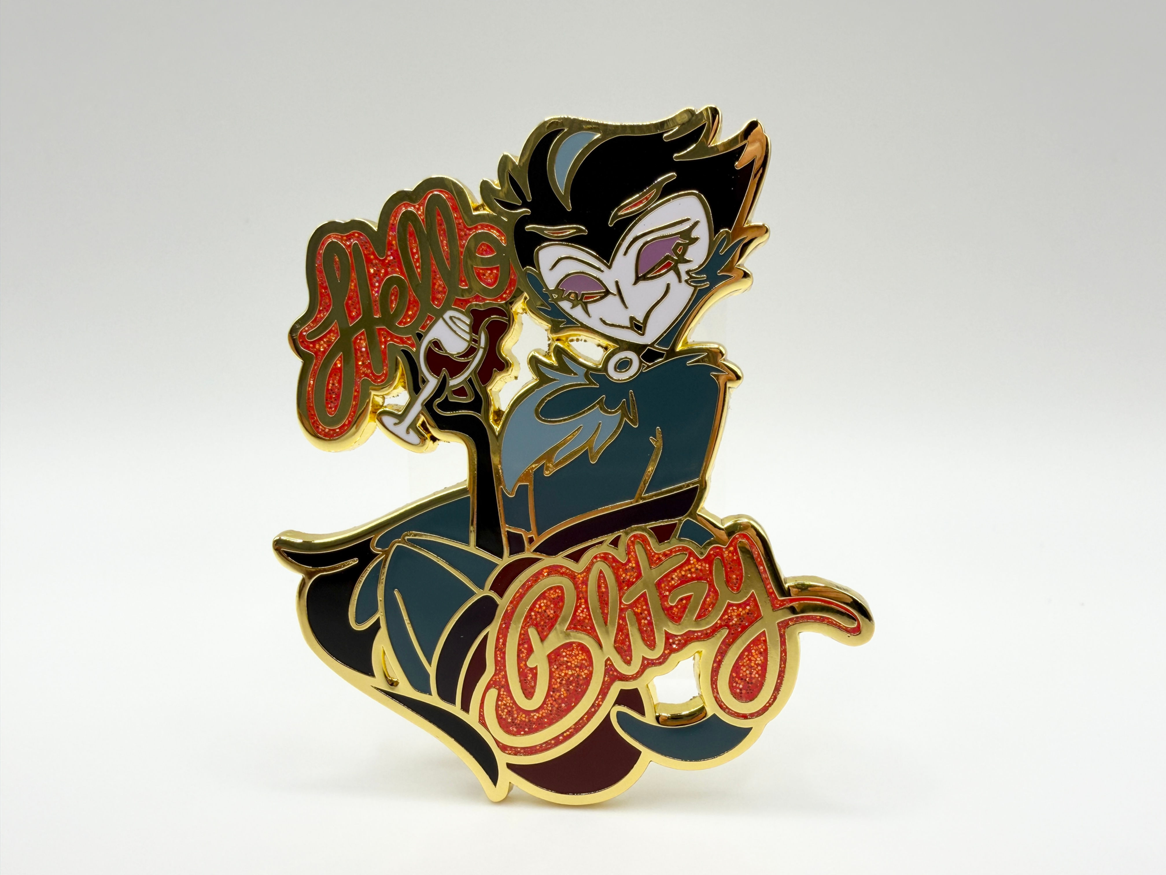 ☆ Pins émail Stolas "Hello Blitzy"☆