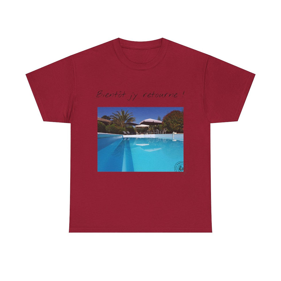 Miniature : Tee-shirt Bientôt j'y retourne !