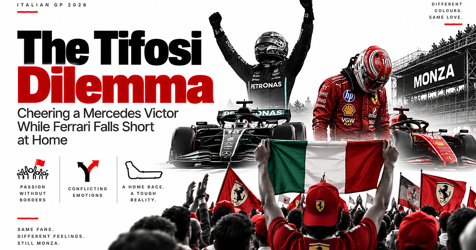 The Tifosi Dilemma: Cheering a Mercedes Victor While Ferrari Falls Short at Home